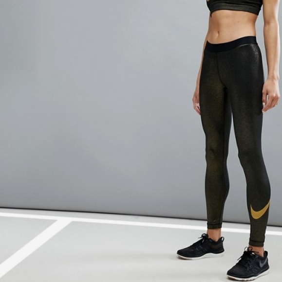 Nike Pants - Nike Performance PRO SPARKLE - Leggings -
